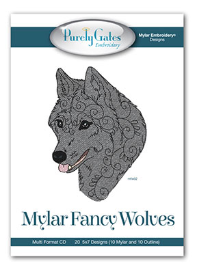 Mylar Fancy Wolves