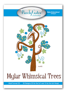 Mylar Whimsical Trees