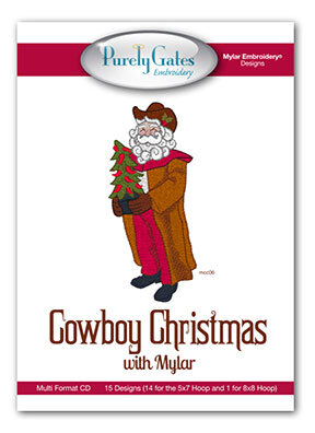 Cowboy Christmas with Mylar