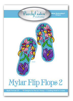 Mylar Flip Flops 2