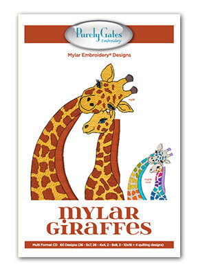 Mylar Giraffes