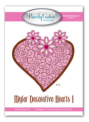Mylar Decorative Hearts 1