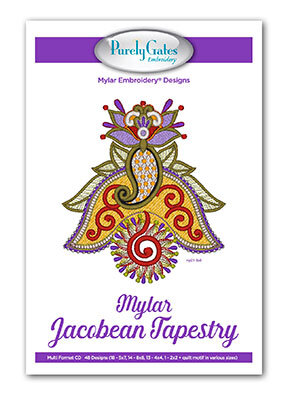 Mylar Jacobean Tapestry