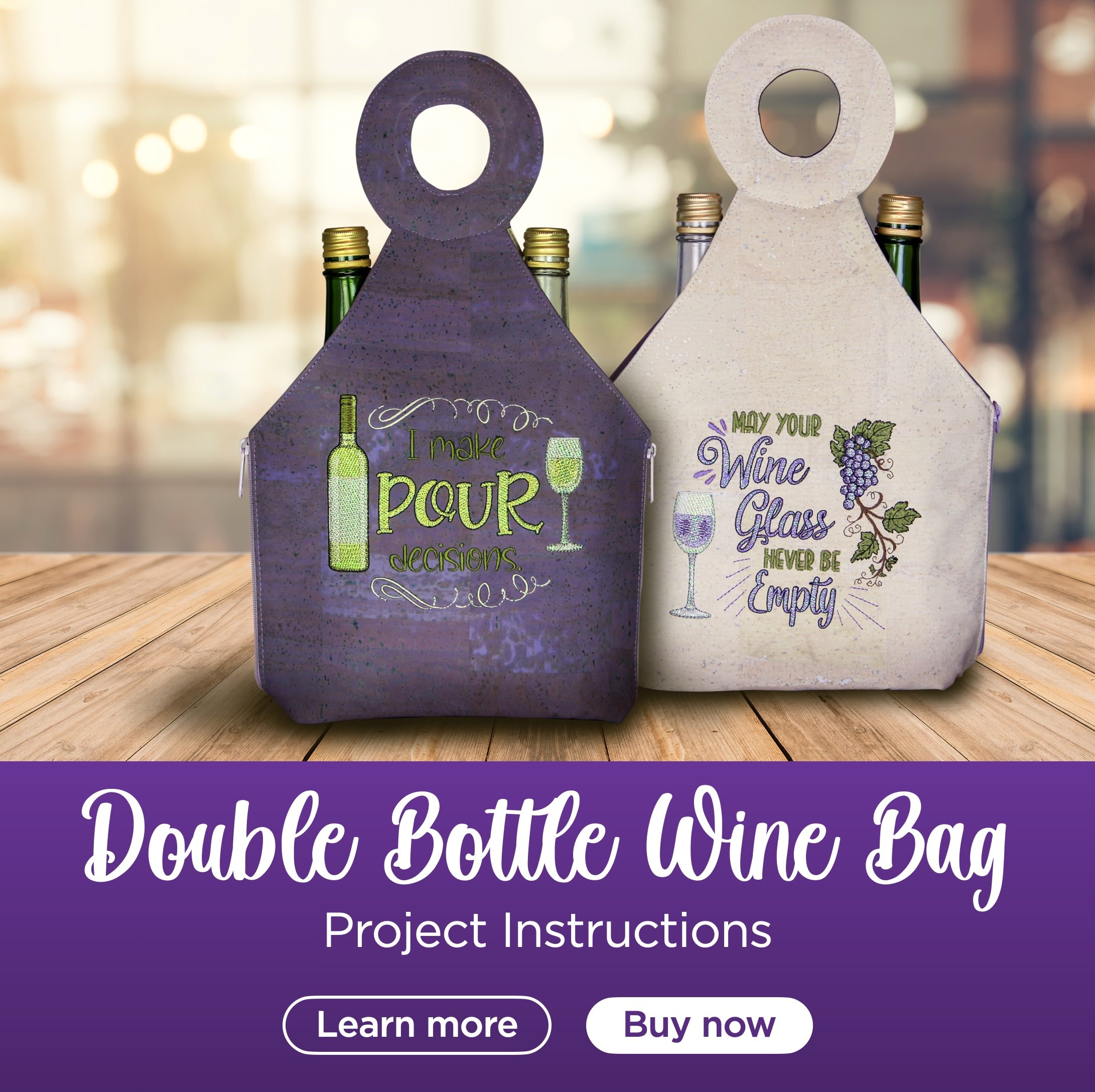 Double Bottle Wine Bag