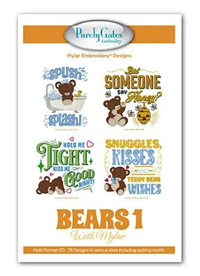 Bears 1 with Mylar