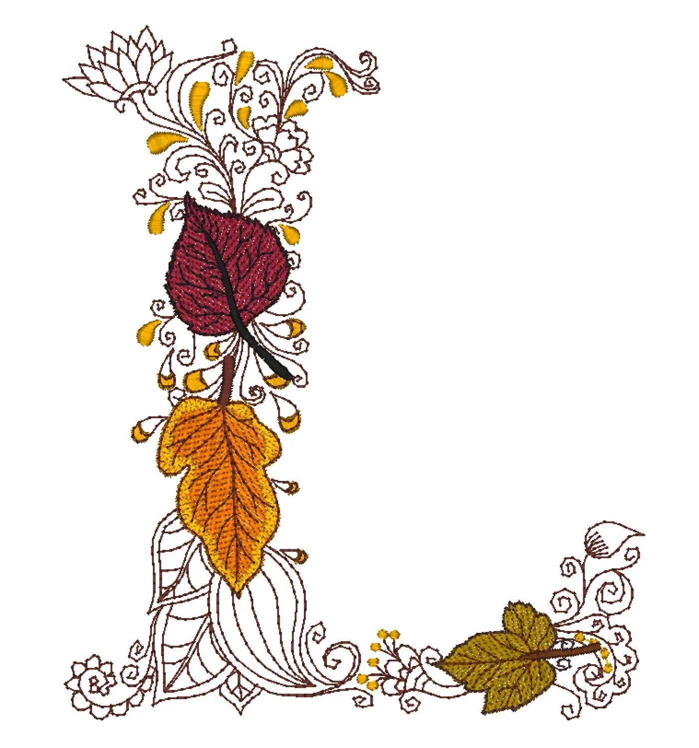 mff-Letter L 8x8