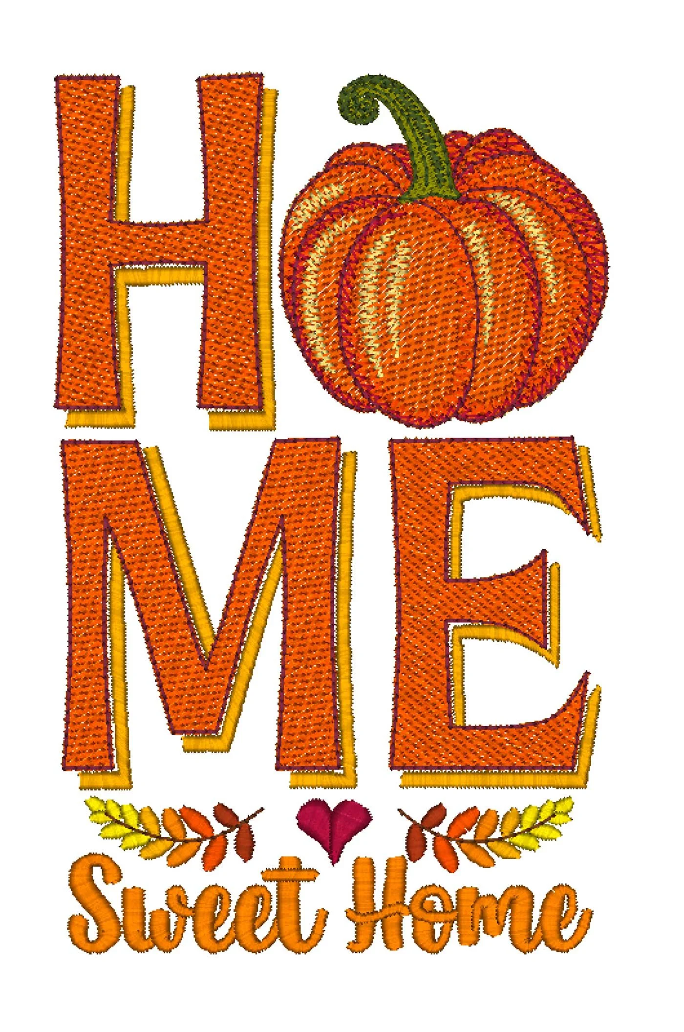 mff-Home Sweet Home 5x7