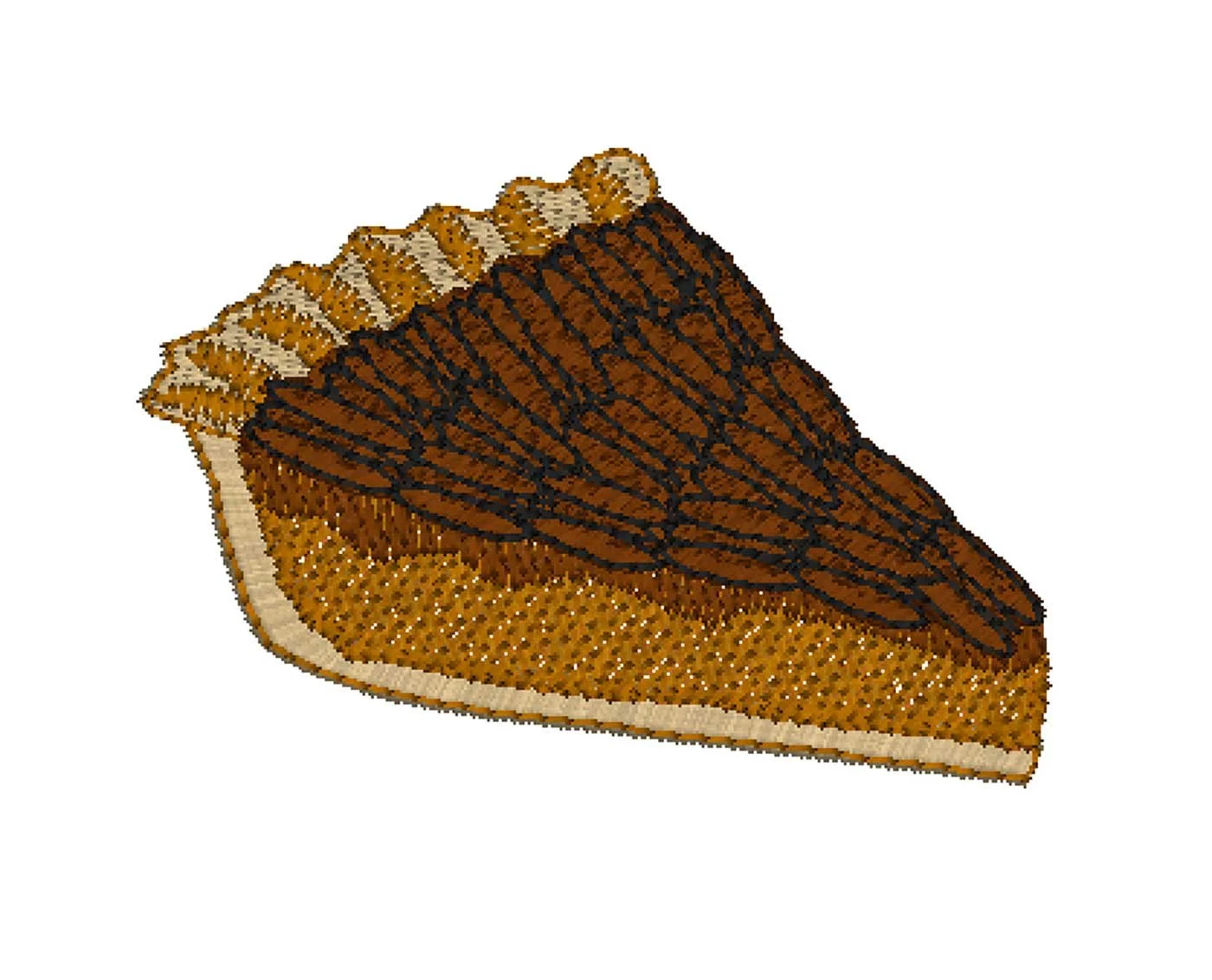 mff-Pecan Pie Slice 4x4
