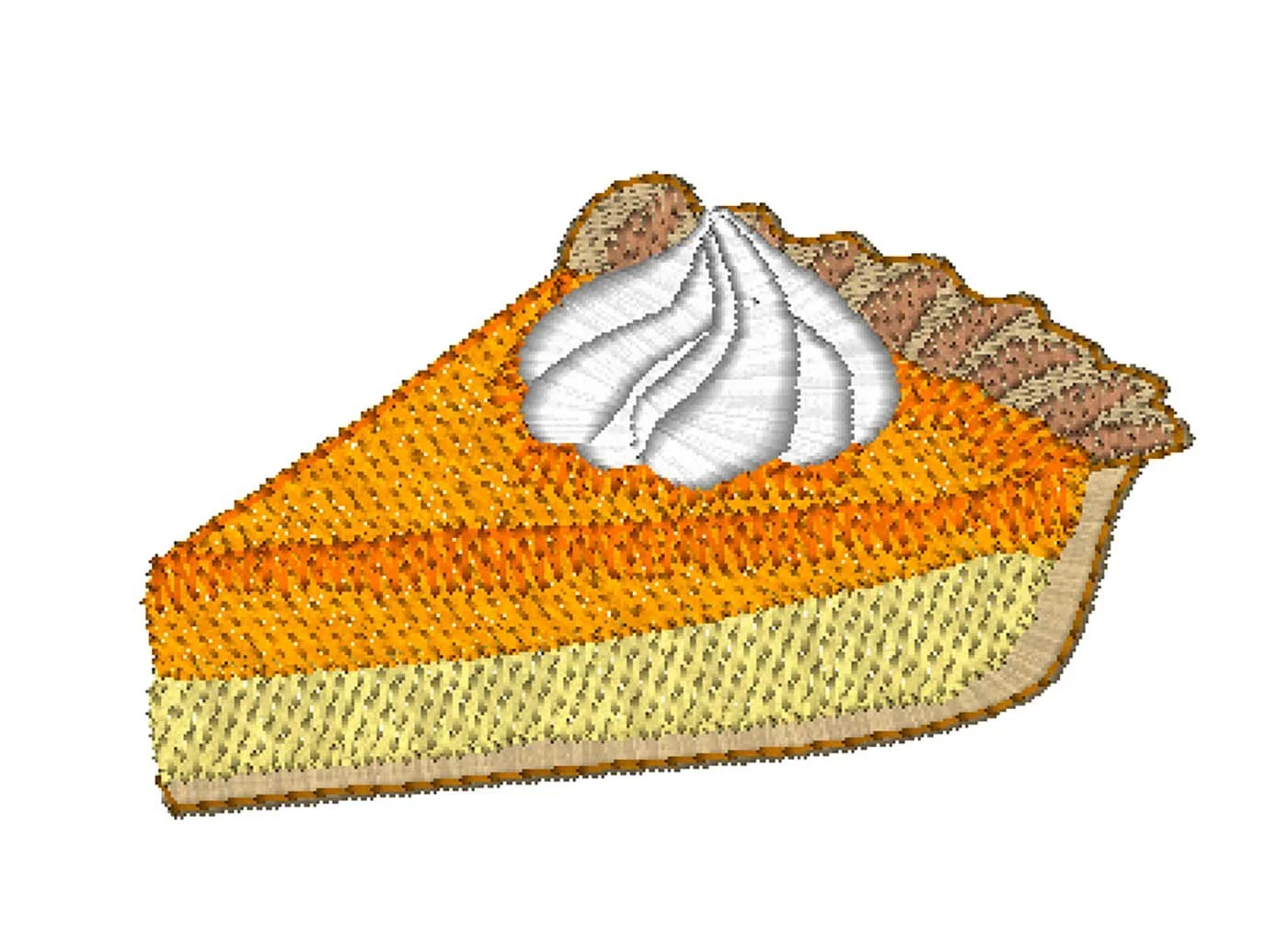 mff-Pumpkin Pie Slice 4x4