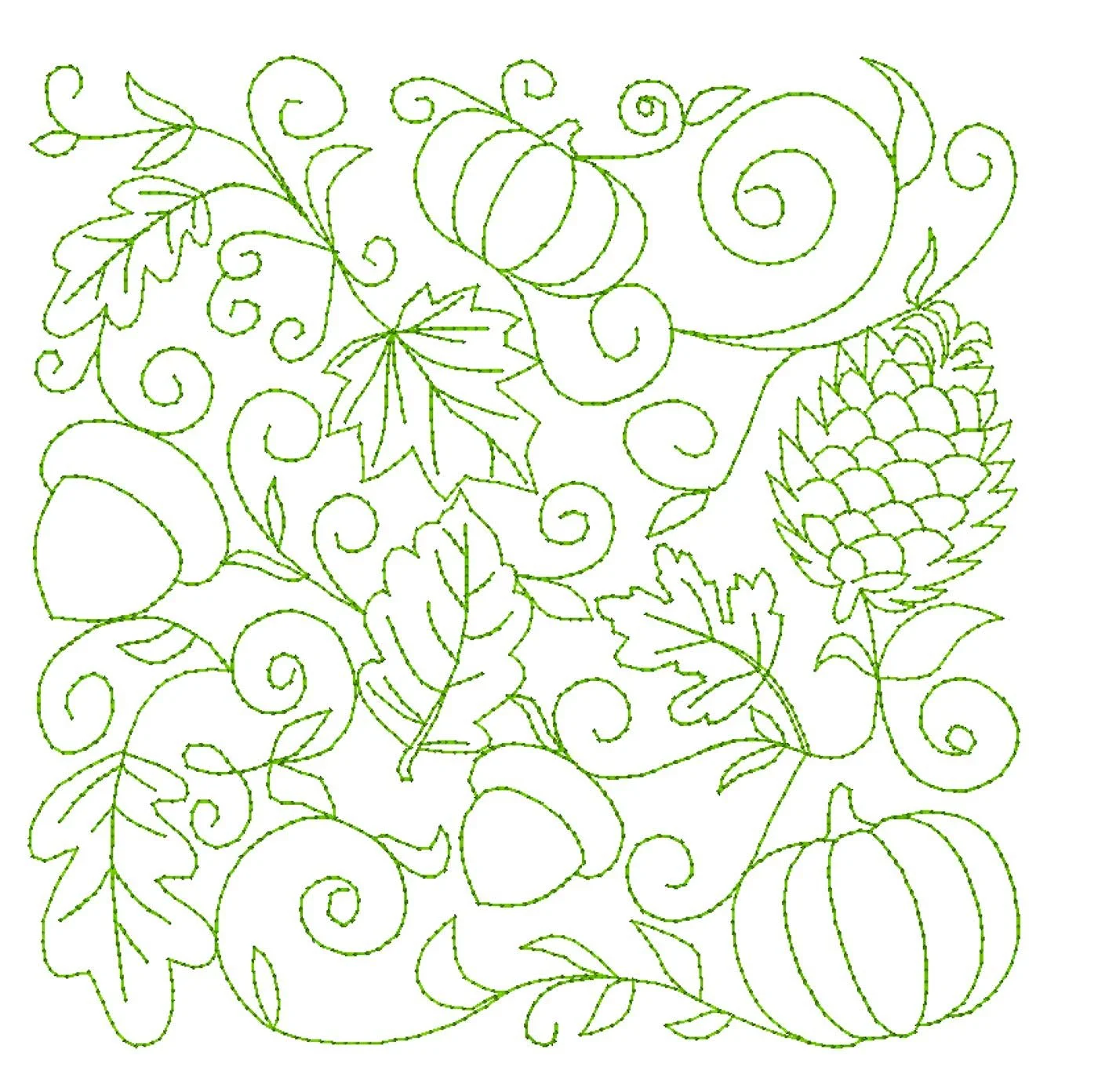 mff-Quilt motif 5 inch to 10 inch