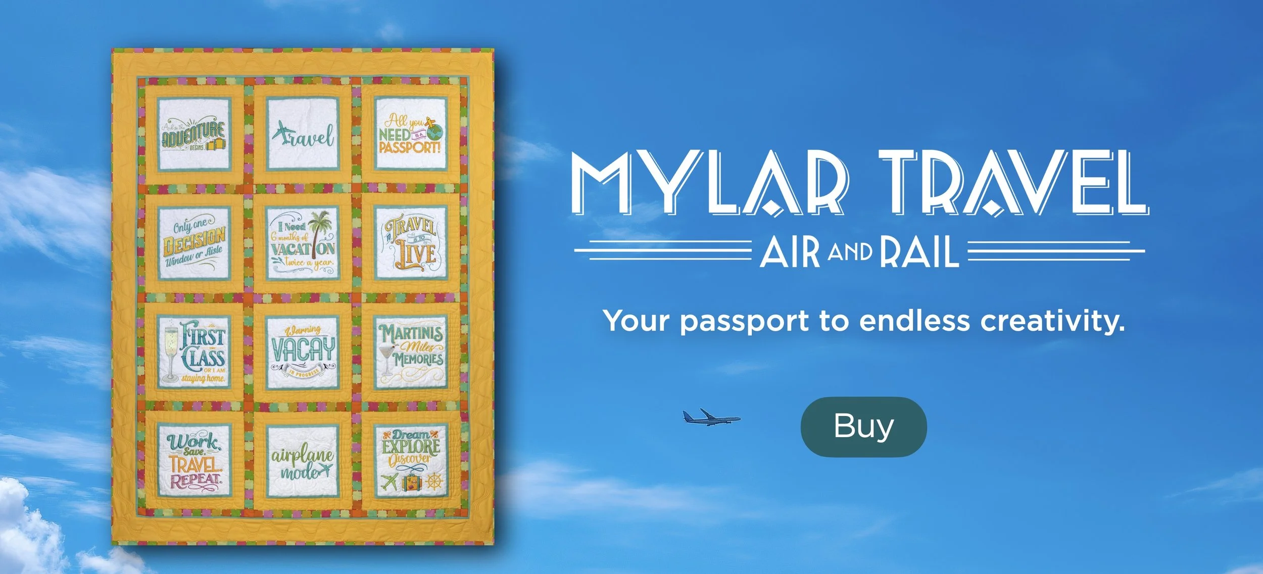 Mylar Travel Air and Rail
