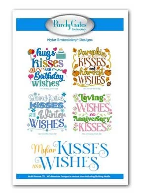 Mylar Kisses and Wishes