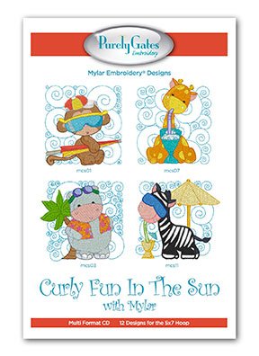 Curly Fun In The Sun with Mylar