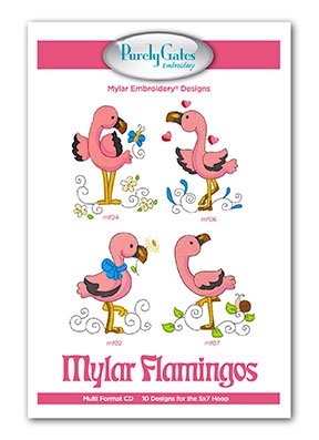 Mylar Flamingos