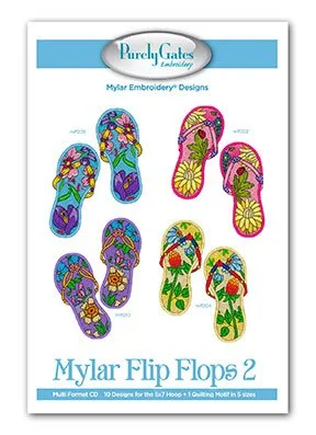 Mylar Flip Flops 2