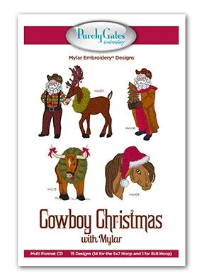 Cowboy Christmas with Mylar