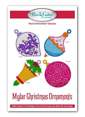 Mylar Christmas Ornaments