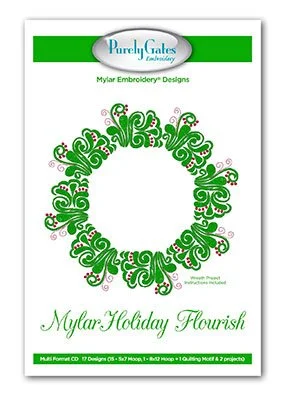 Mylar Holiday Flourish