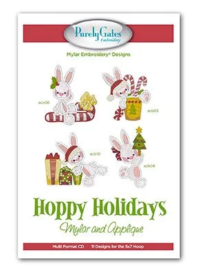 Hoppy Holiday Mylar and Applique