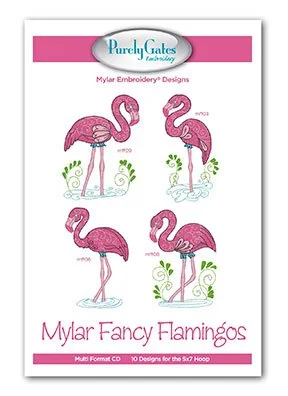 Mylar Fancy Flamingos