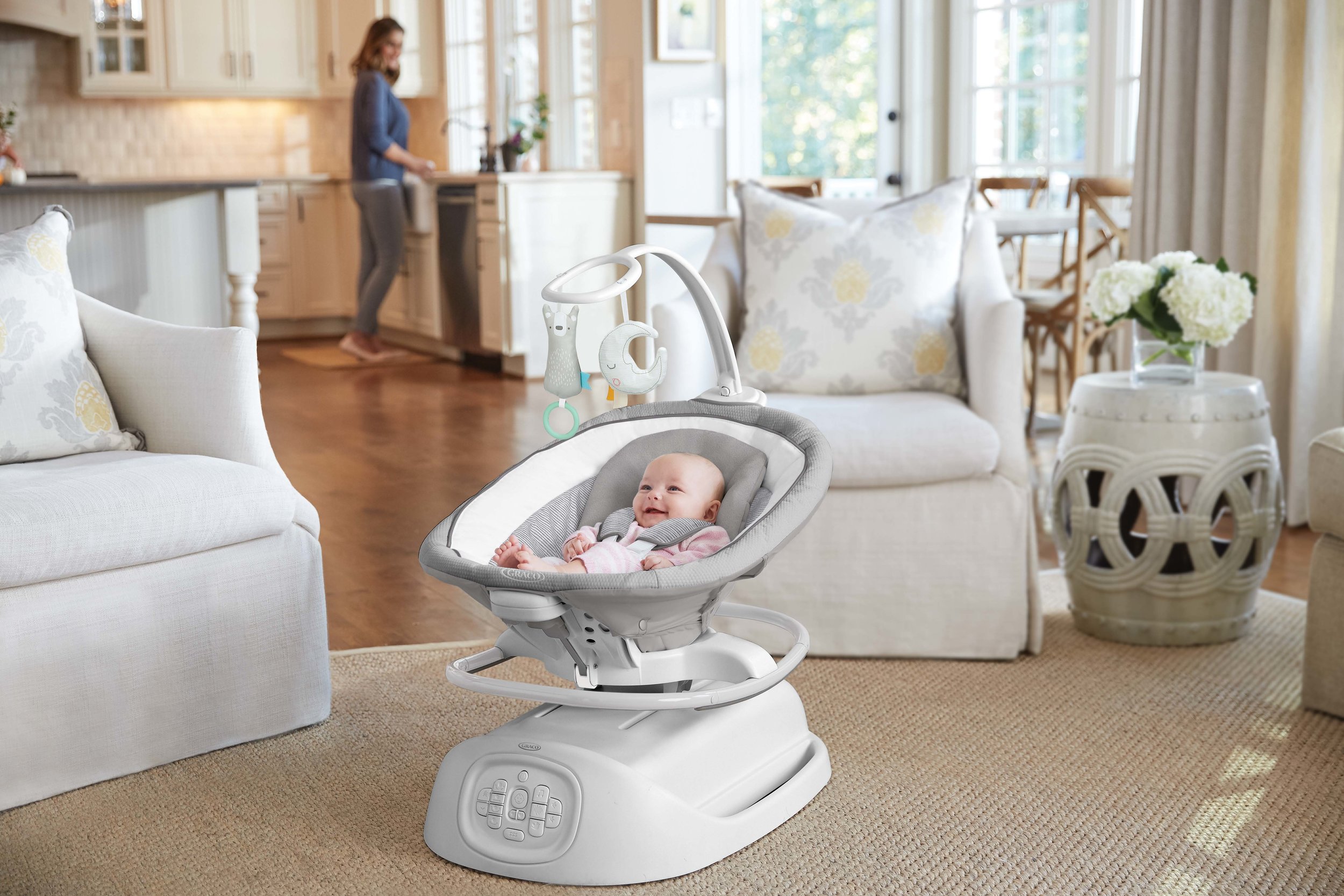 Graco Sense2Soothe Cry Detection Swing