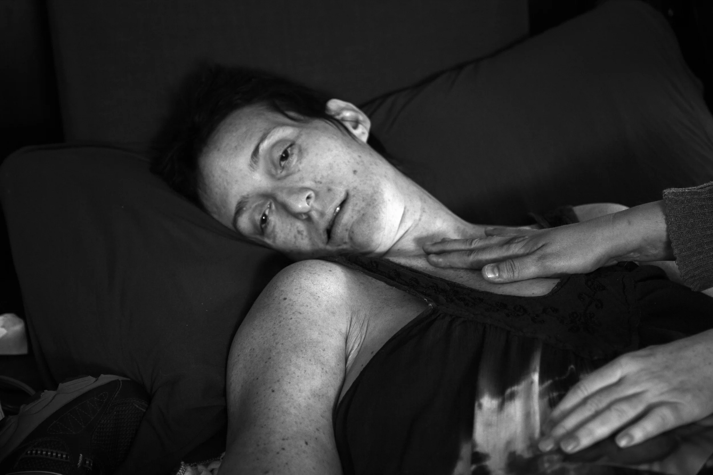 She passed away at 1:33pm on 4/4/2015... Then there was relief. 