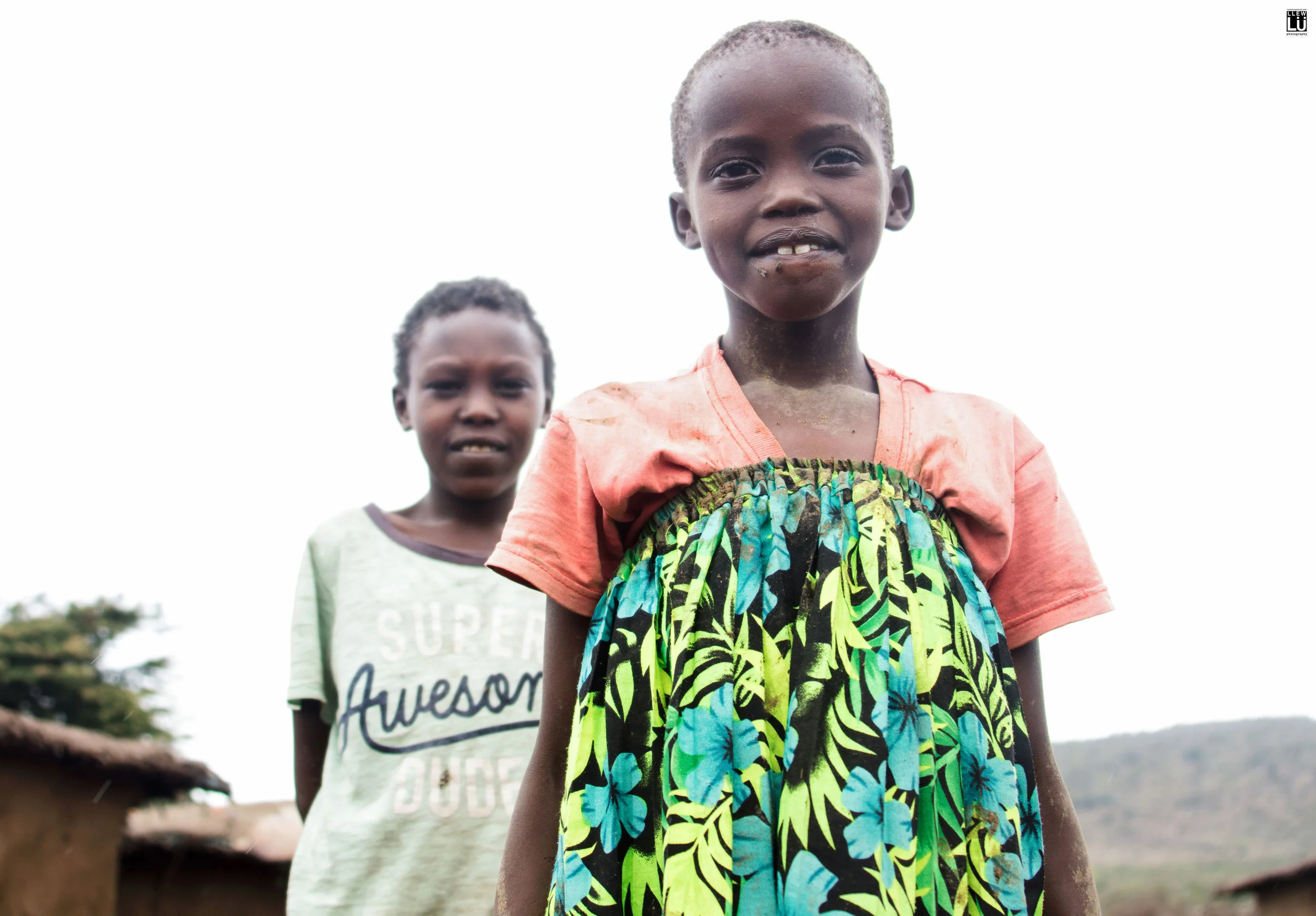 The children in the village were a pure delight!