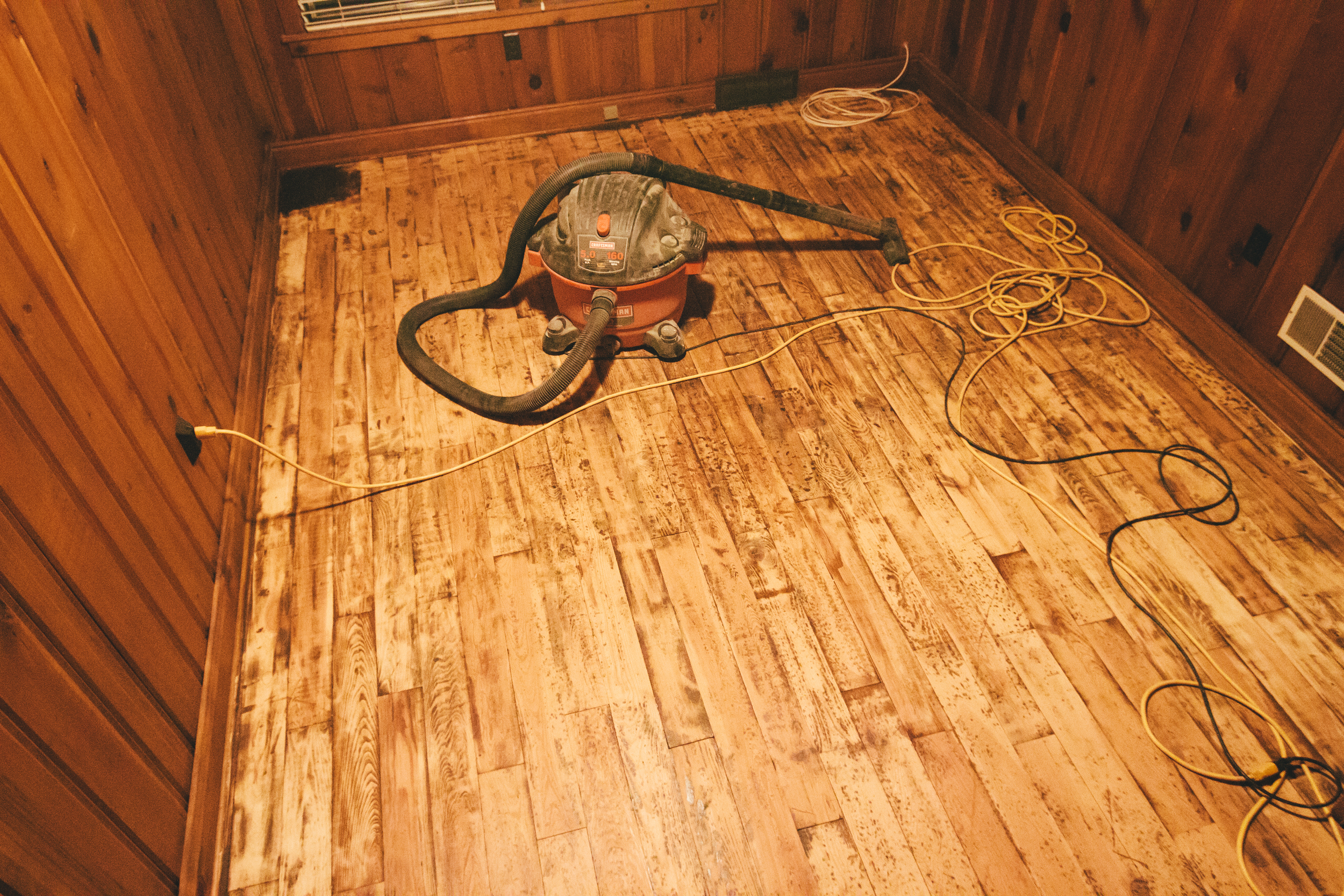  Refinished the floors by myself, this room and the closet. &nbsp;Pretty happy with the way the floors turned out. 