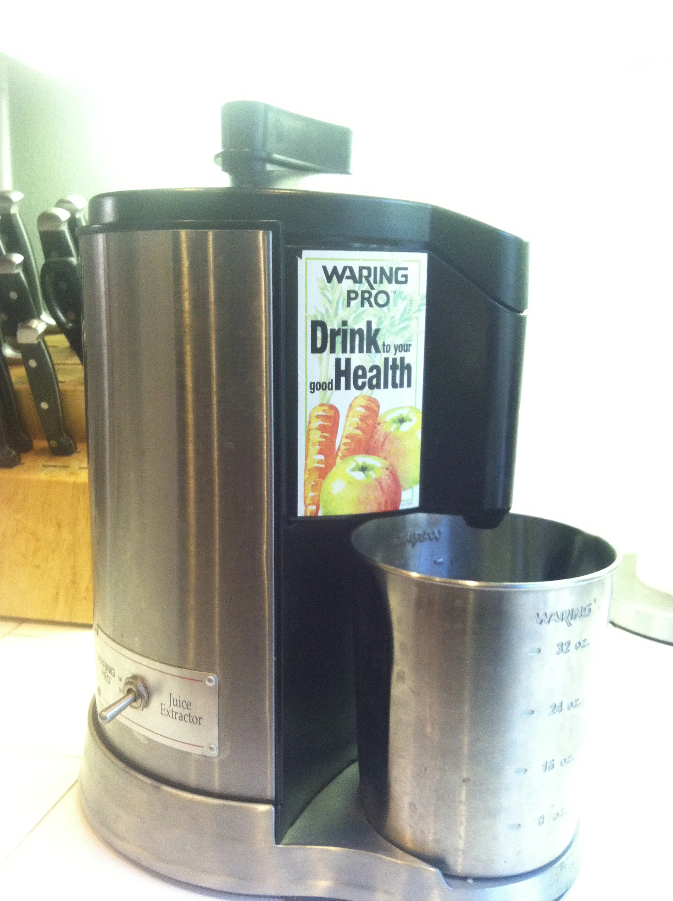 My centrifrugal juicer