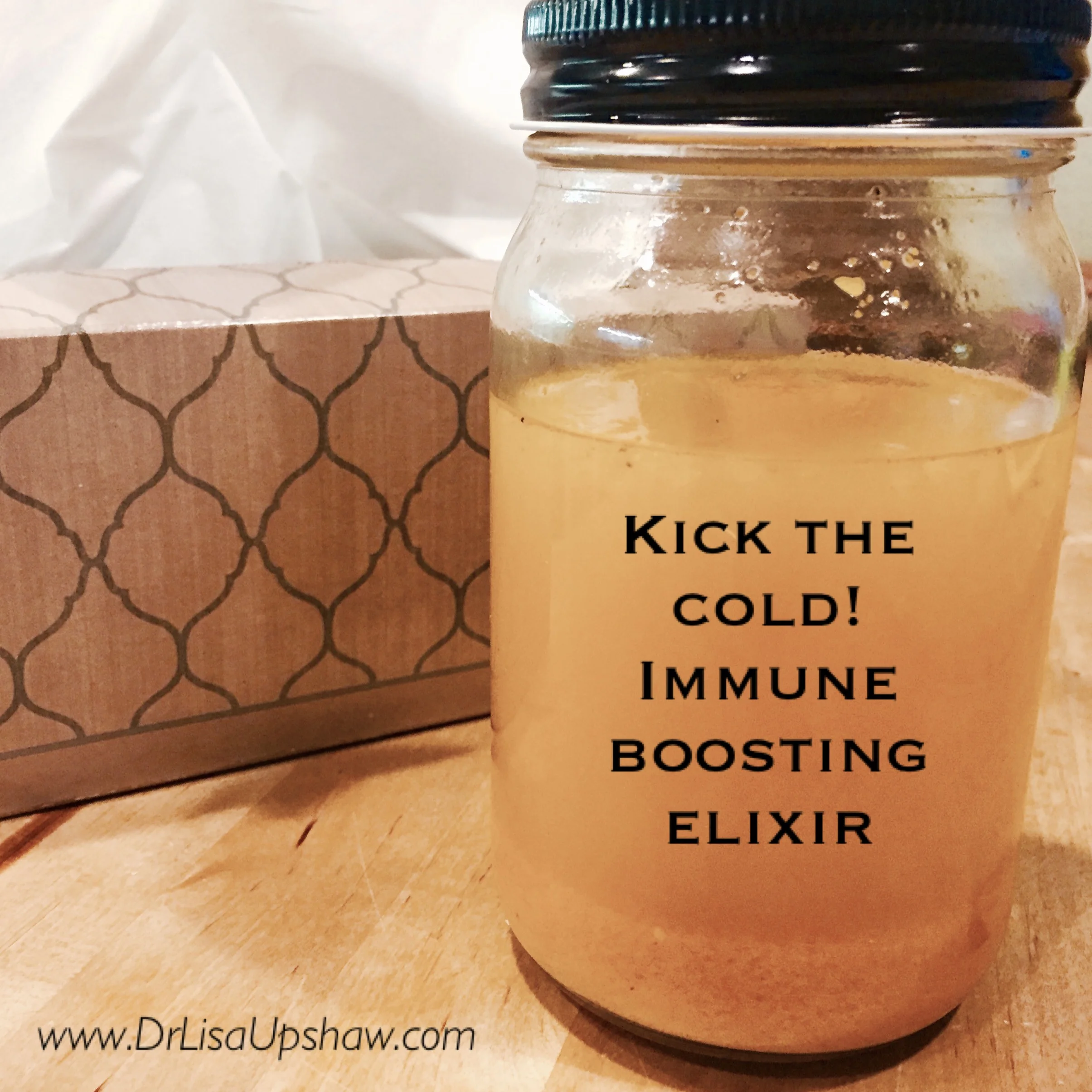 Kick the cold, immune boosting elixir