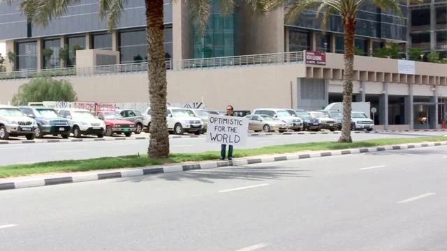 Optimistic for the world! Eid- Mubarak