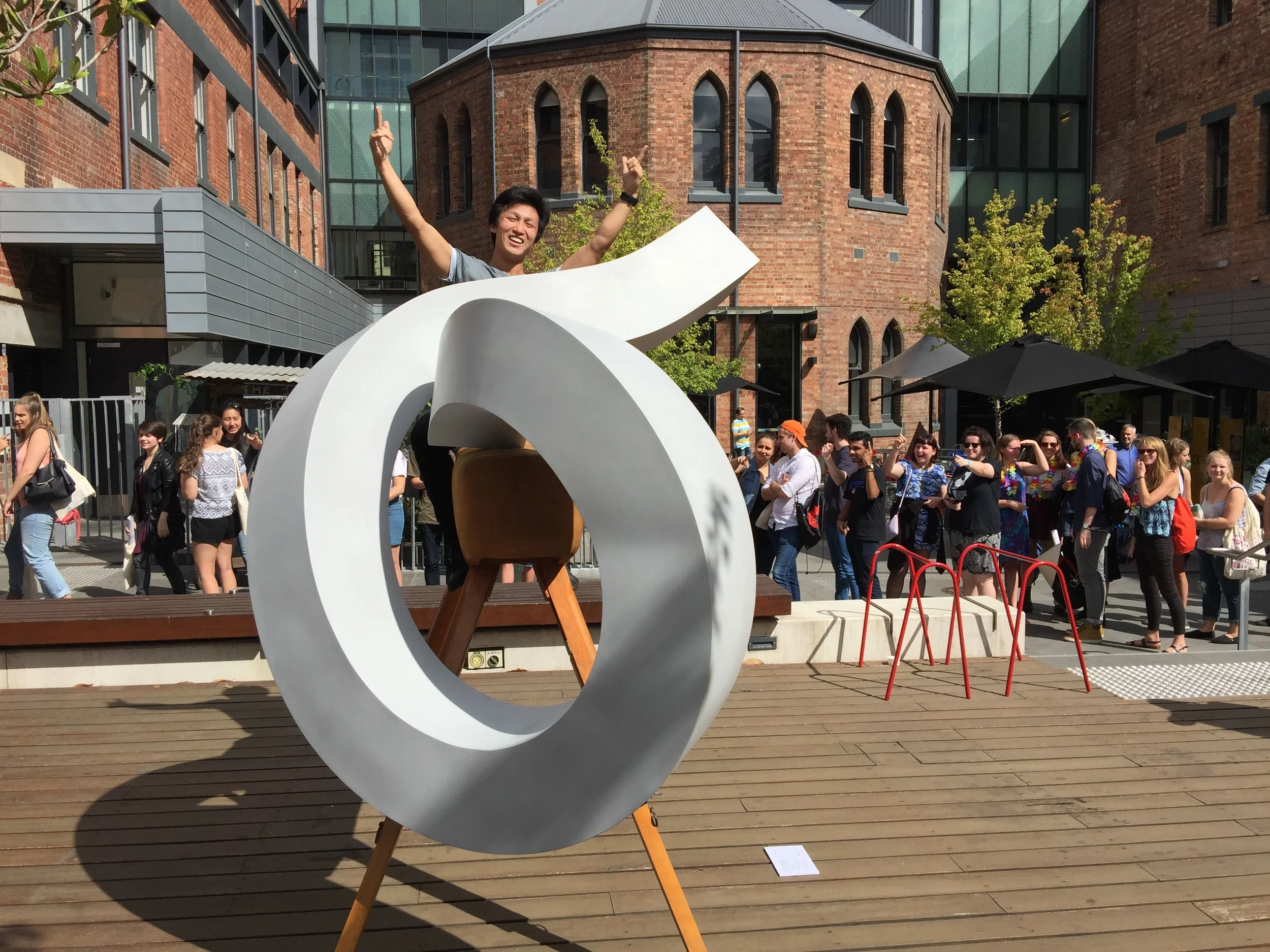 Martin George industrial pommel