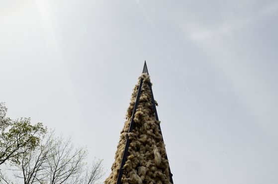 First tweet image.... Landmark I, II, III, at Chesterwood May-October 2015 with Boston Sculptors Gallery, Stockbridge, MA