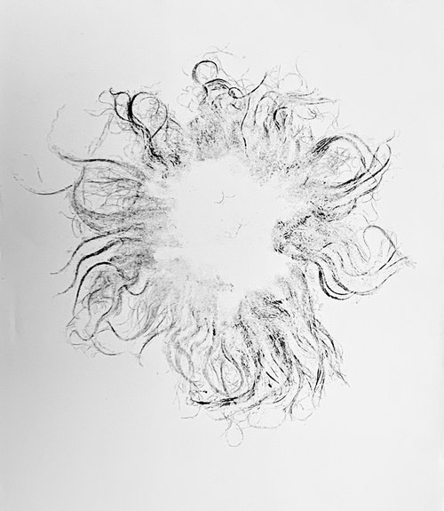Wool Sun Print