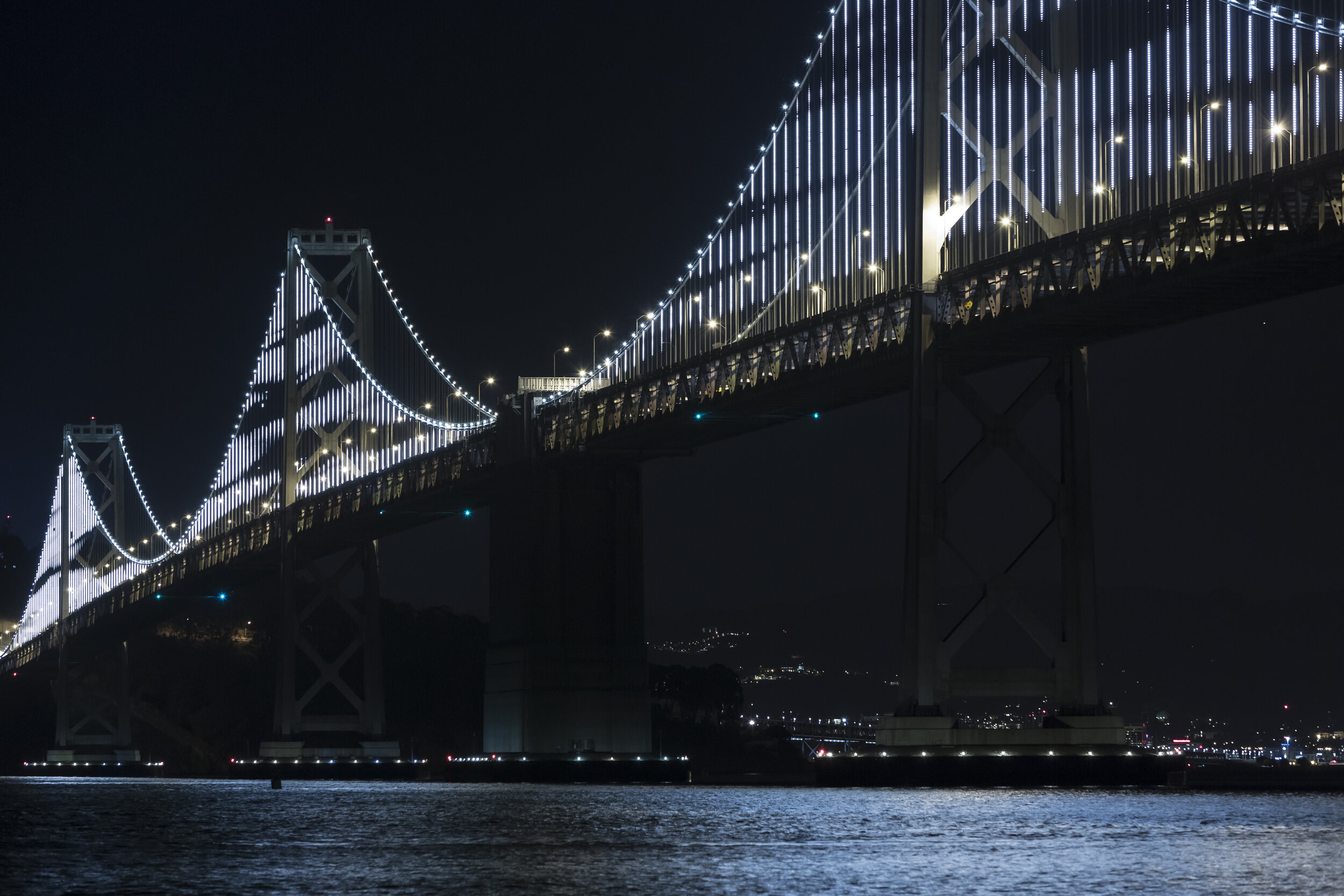 The Bay Lights, 2013 - The Bay Bridge, San Francisco, CA