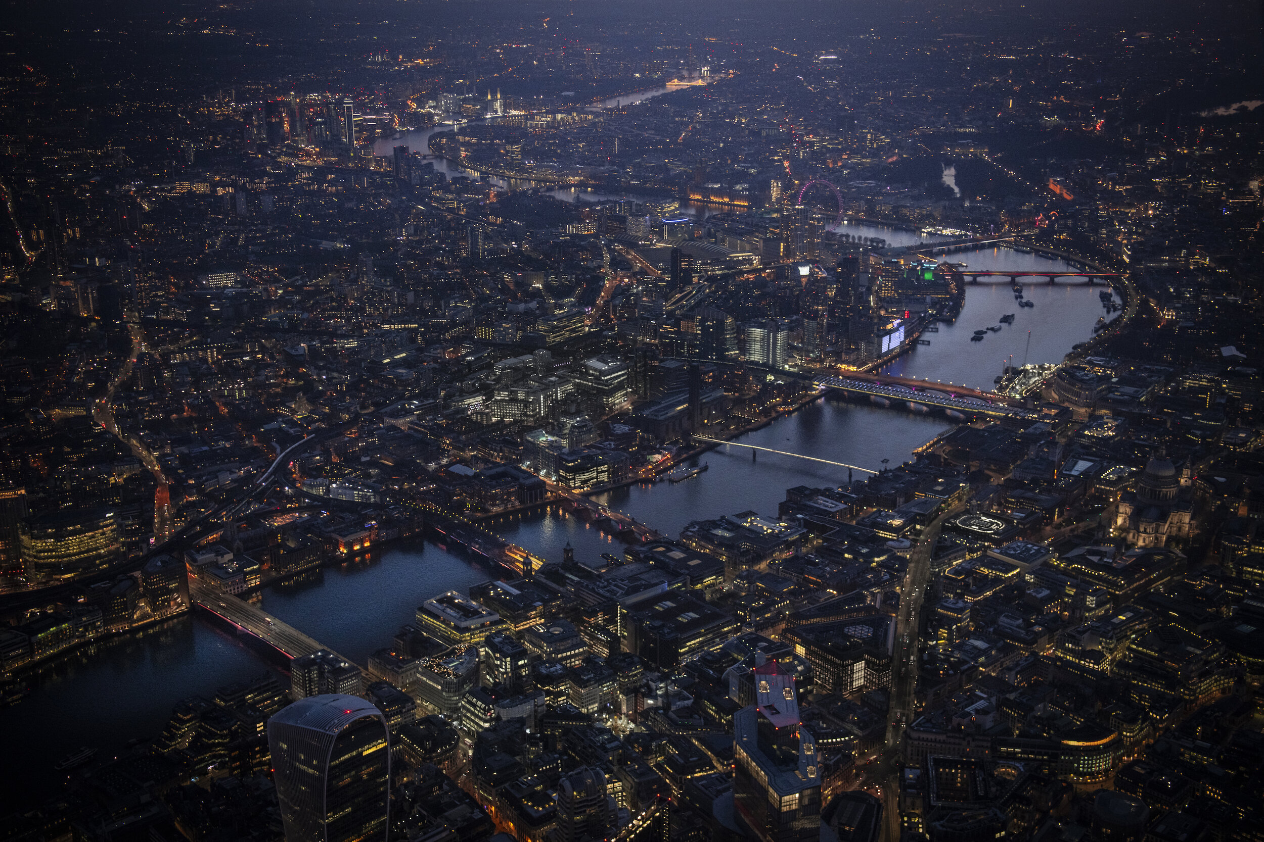 Illuminated River, 2021 - The Thames, London, UK