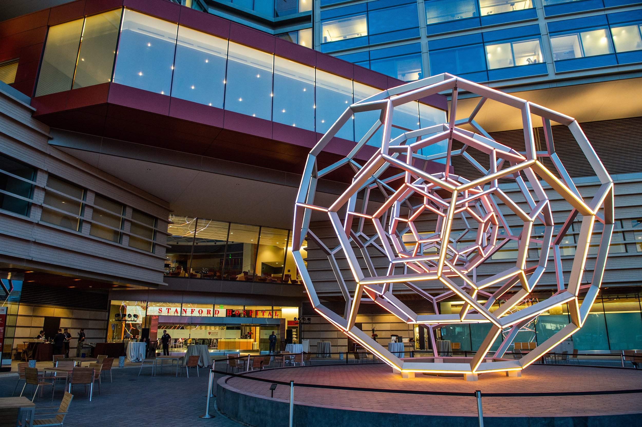 Buckyball (Stanford), 2019 - Stanford Hospital, Stanford, CA
