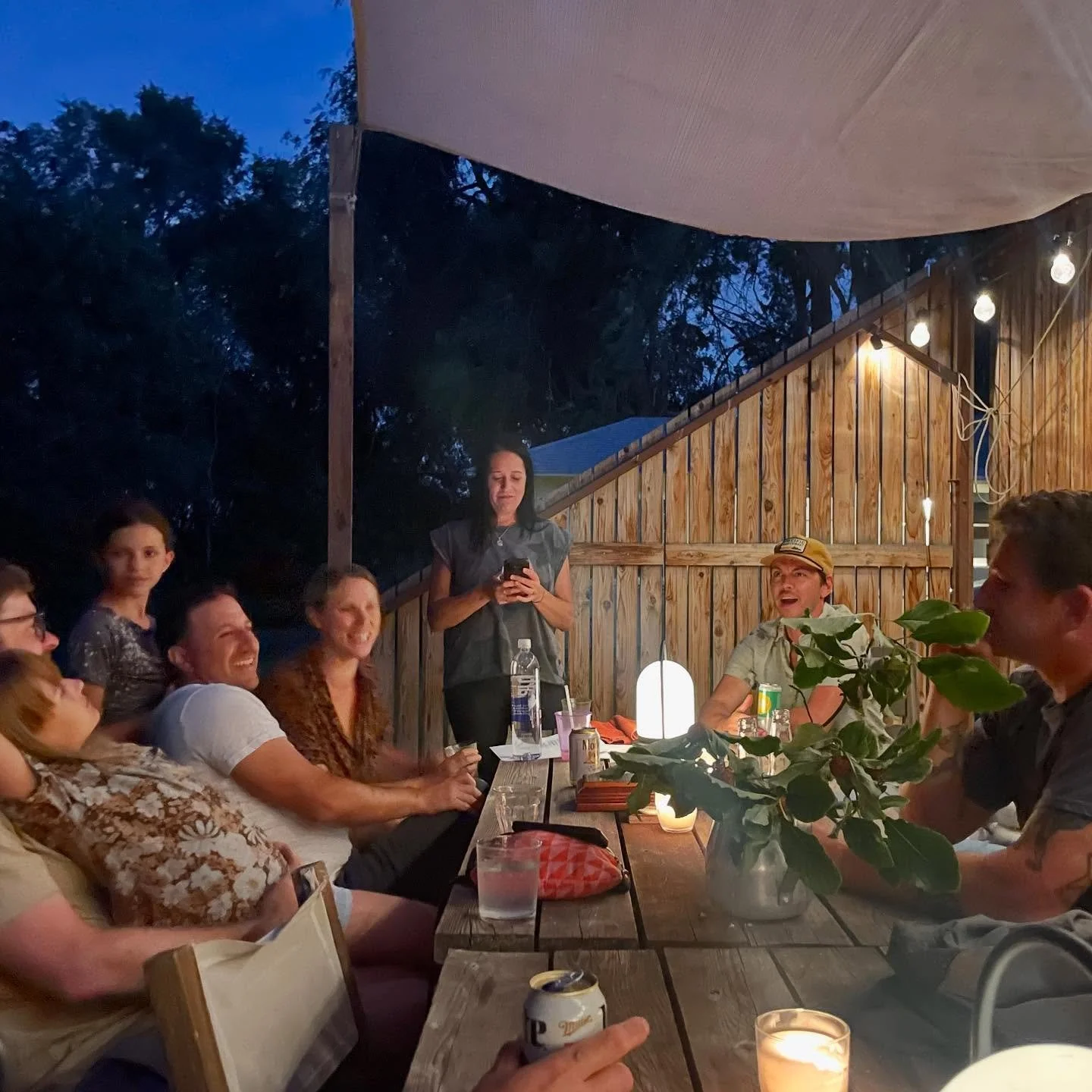 Groups!  Groups get to book a full year in advance, which means Summer 2026 dates are already up for grabs…! Pile in with all your friends and fam and make El Nido your own private camp for a weekend or a week. Head to Full-Property Bookings l