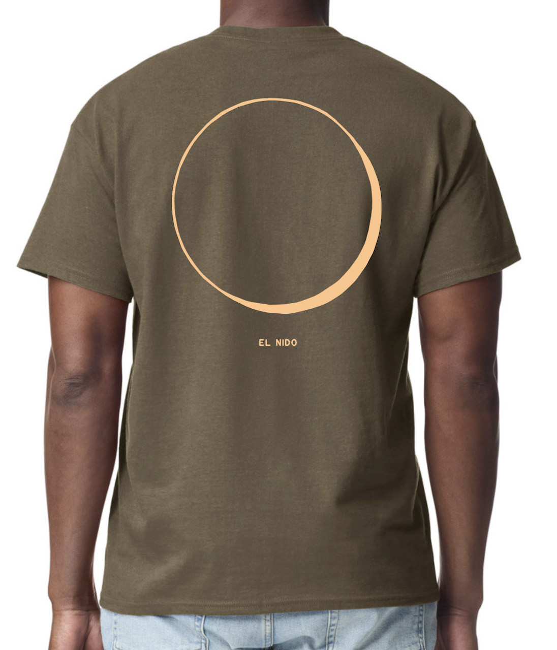 El Nido Emblem Tee in Olive