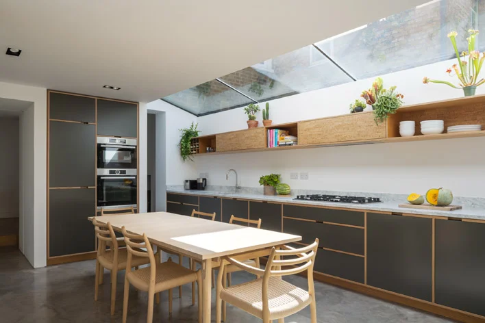 Bespoke Plywood Kitchen by Uncommon Projects