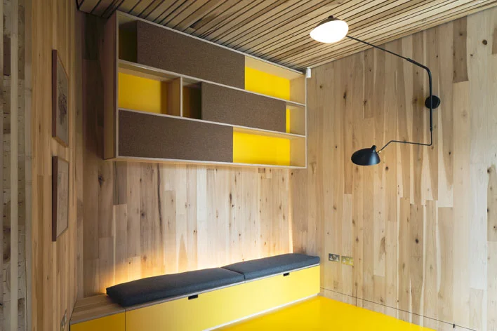 Bespoke Plywood Furniture by Uncommon Projects, Maggie's Oldham