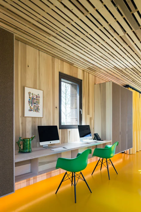Bespoke Plywood Furniture by Uncommon Projects, Maggie's Oldham