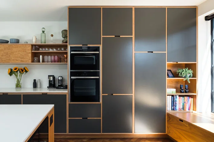 Bespoke Plywood Kitchen by Uncommon Projects
