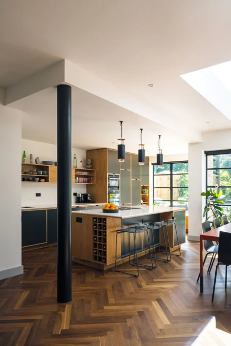 Bespoke Plywood Kitchen by Uncommon Projects