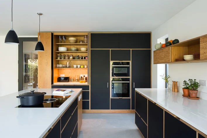 Bespoke Plywood Kitchen by Uncommon Projects