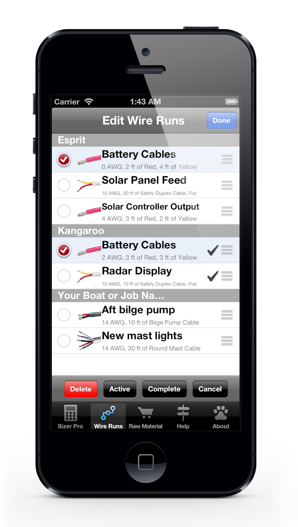 DCWS iP5 - Wire Run List in Edit Mode.png