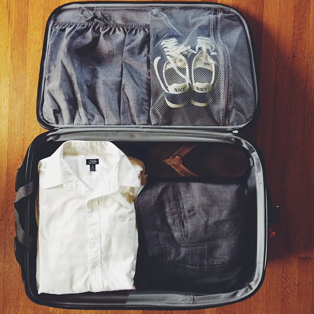 Packed and ready for France