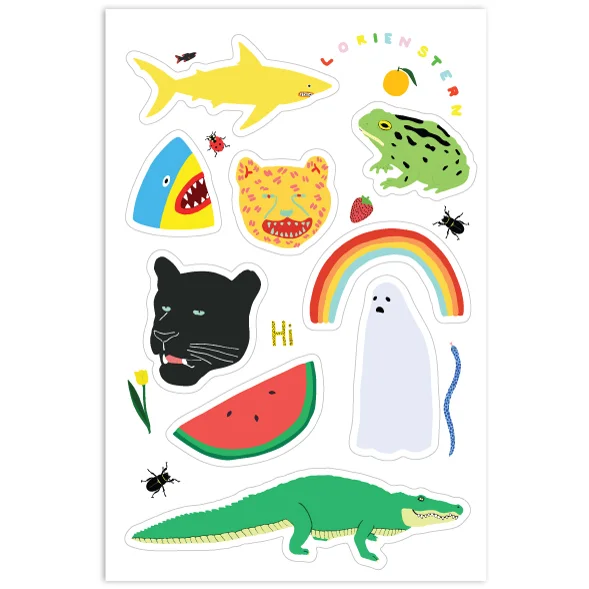 Sticker Sheet - $3.50 - min order 10
