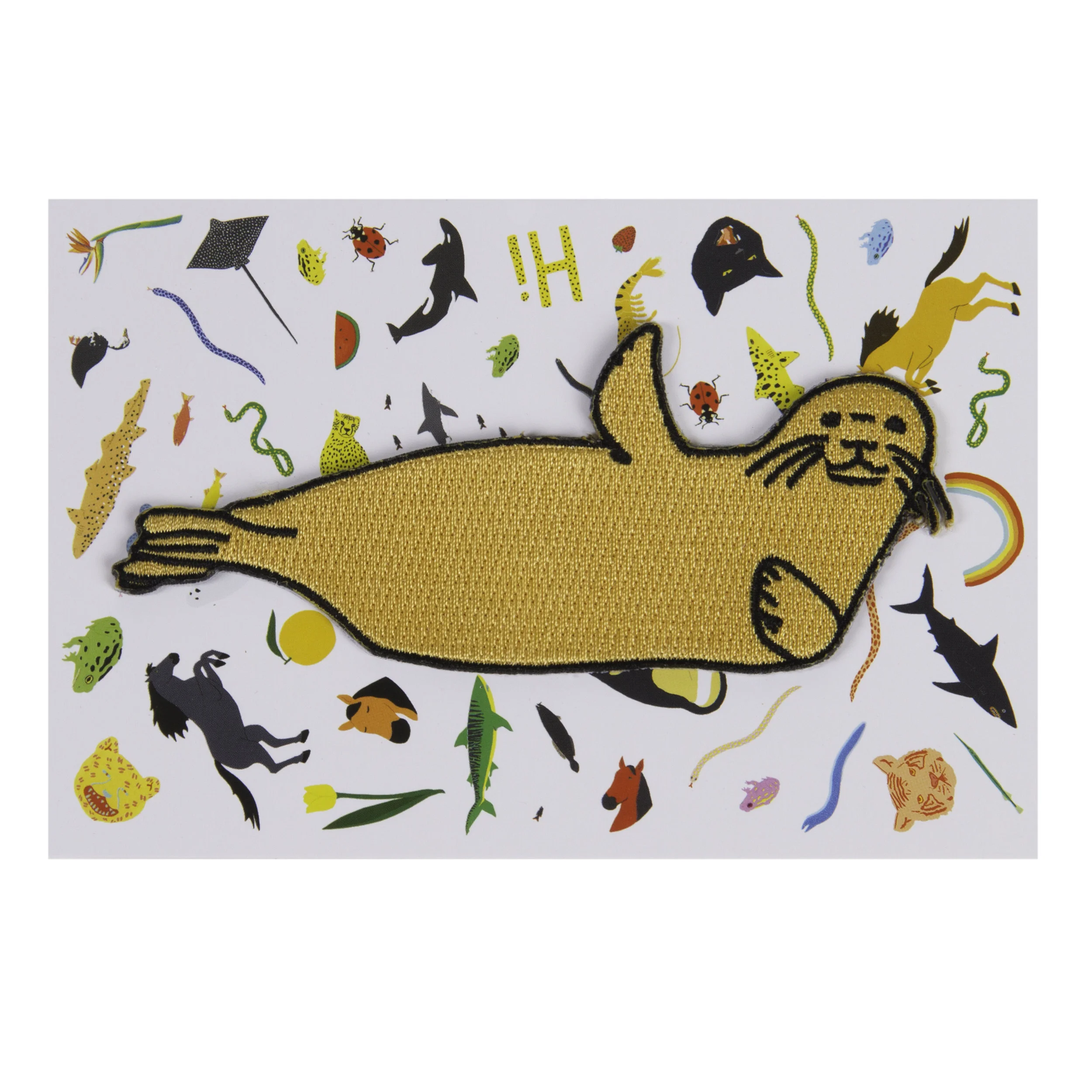 Waving Seal - $5 - minimum order 10