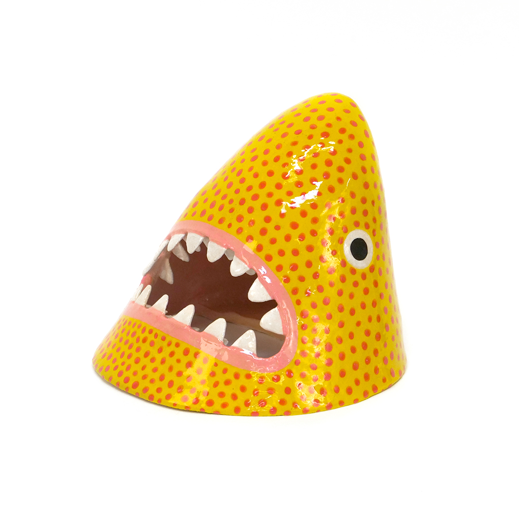 Medium Yellow and Red Dotted Shark 2.jpg